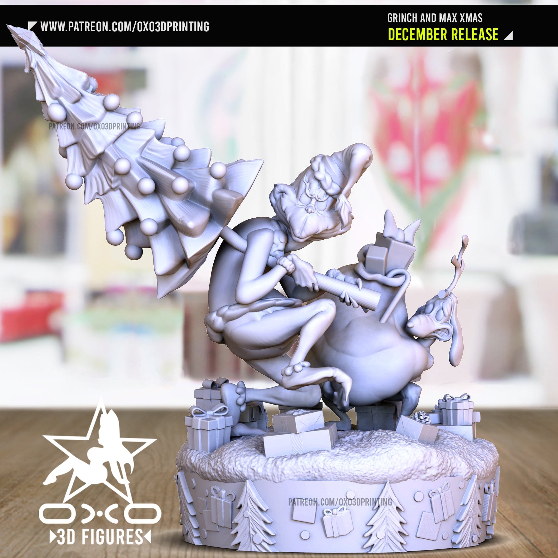 Grinch - OXO3D - Dark Forge Arts