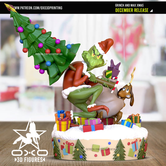 Grinch - OXO3D - Dark Forge Arts