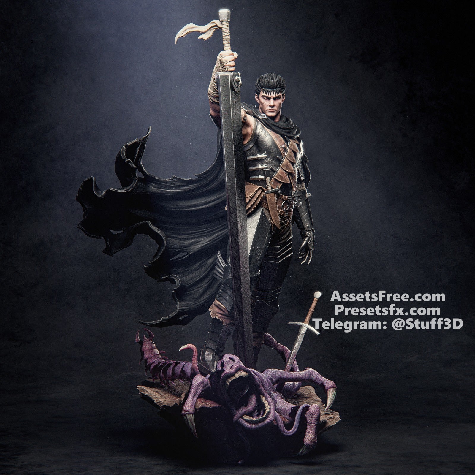 Guts - CA 3D Studios - Dark Forge Arts