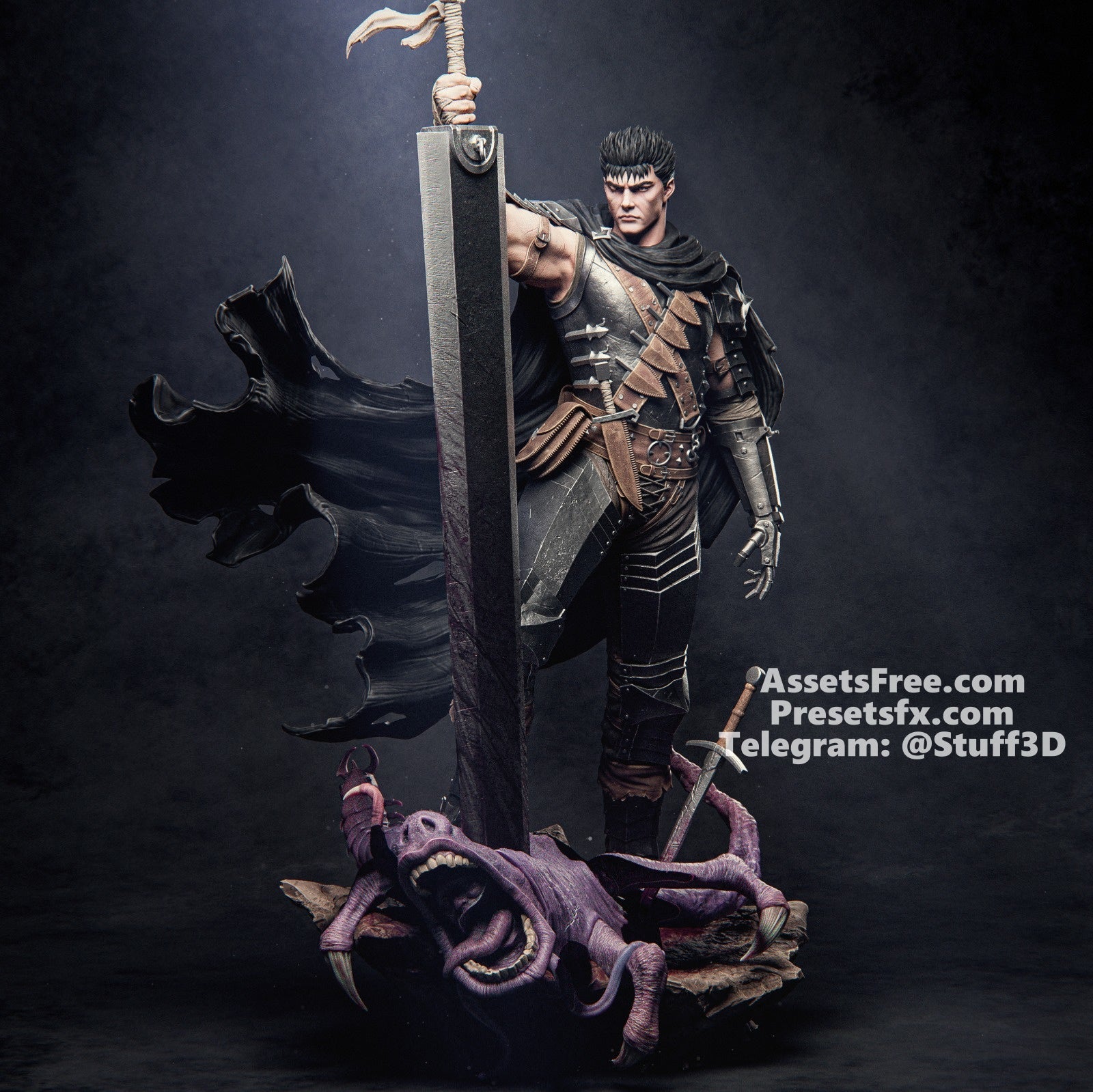 Guts - CA 3D Studios - Dark Forge Arts