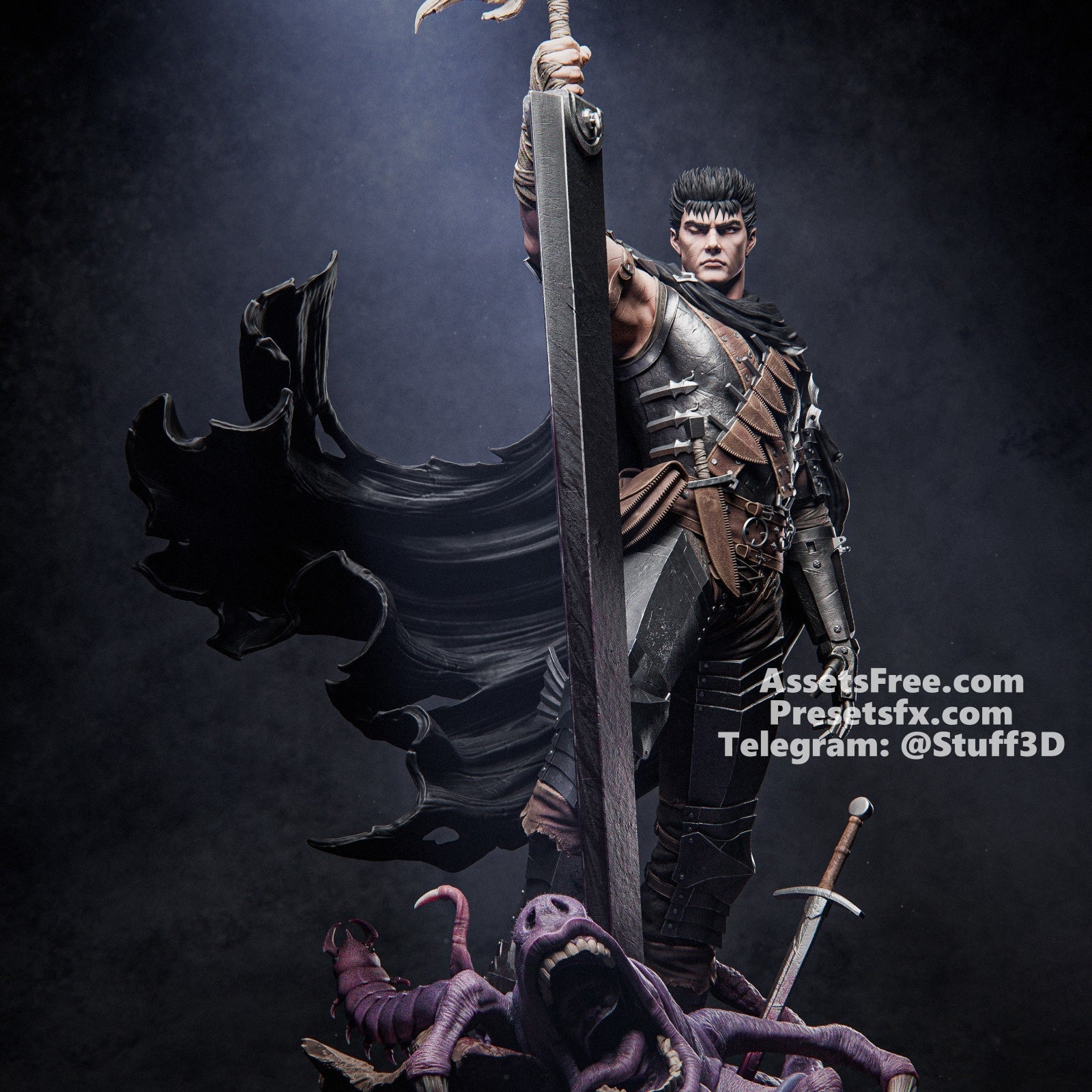 Guts - CA 3D Studios - Dark Forge Arts