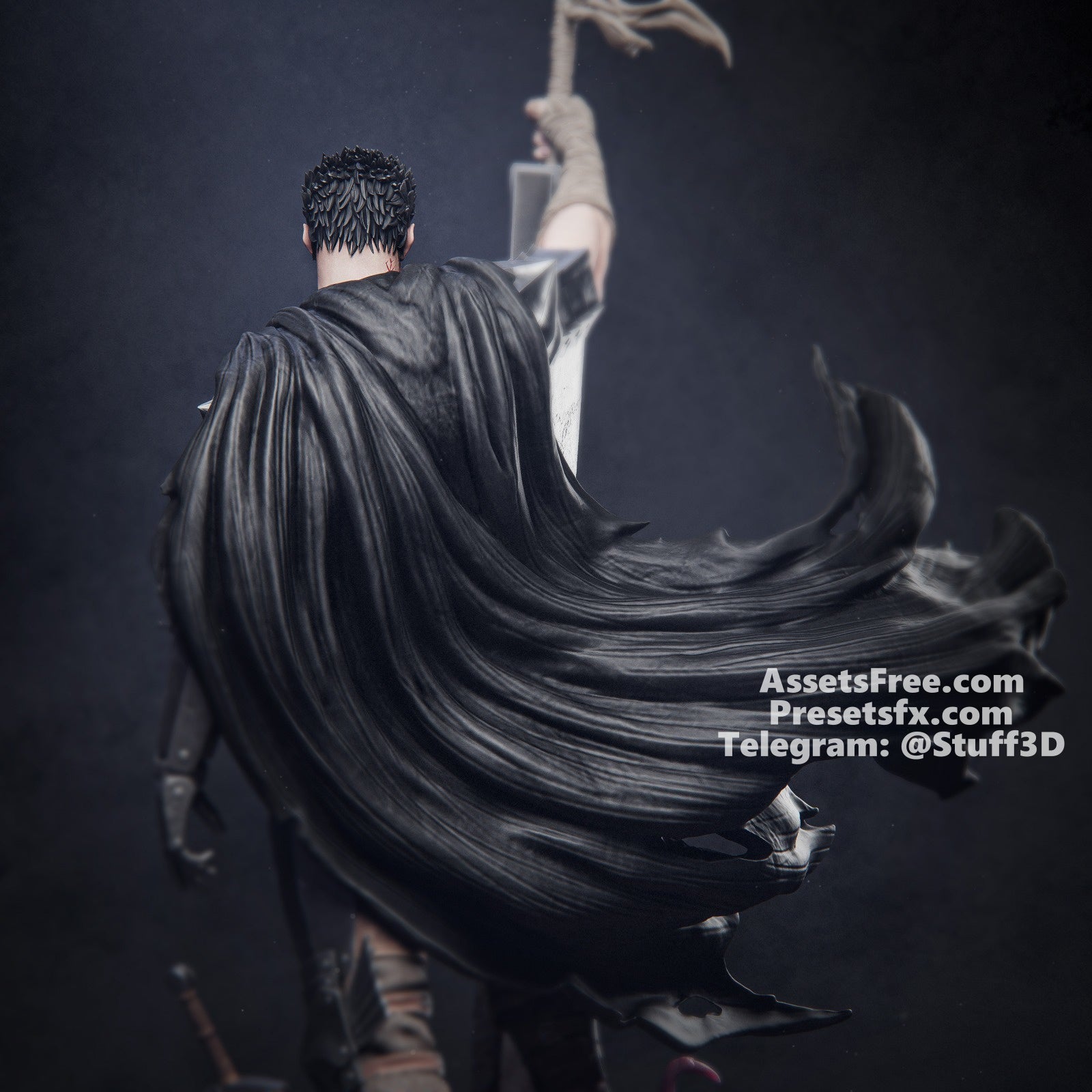 Guts - CA 3D Studios - Dark Forge Arts