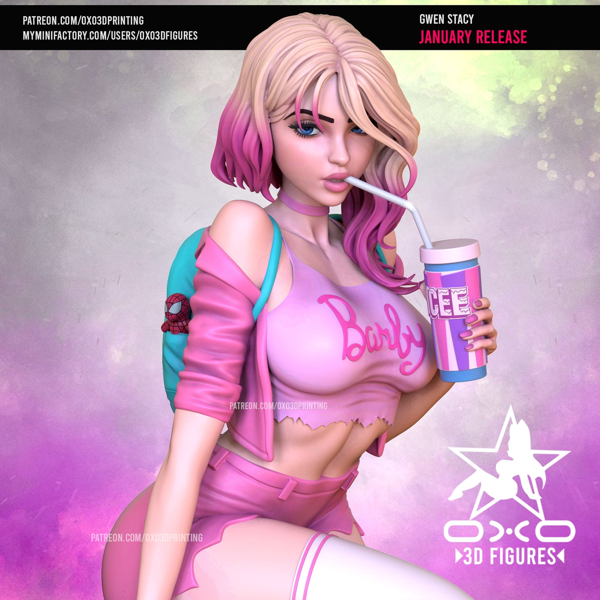 Gwen Stacy - OXO3D - Dark Forge Arts