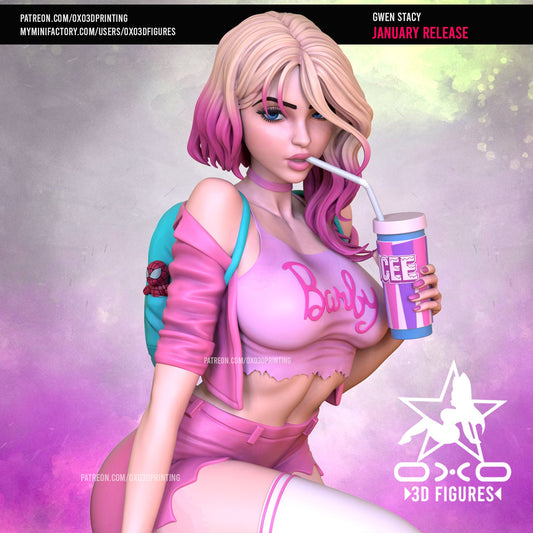 Gwen Stacy - OXO3D - Dark Forge Arts