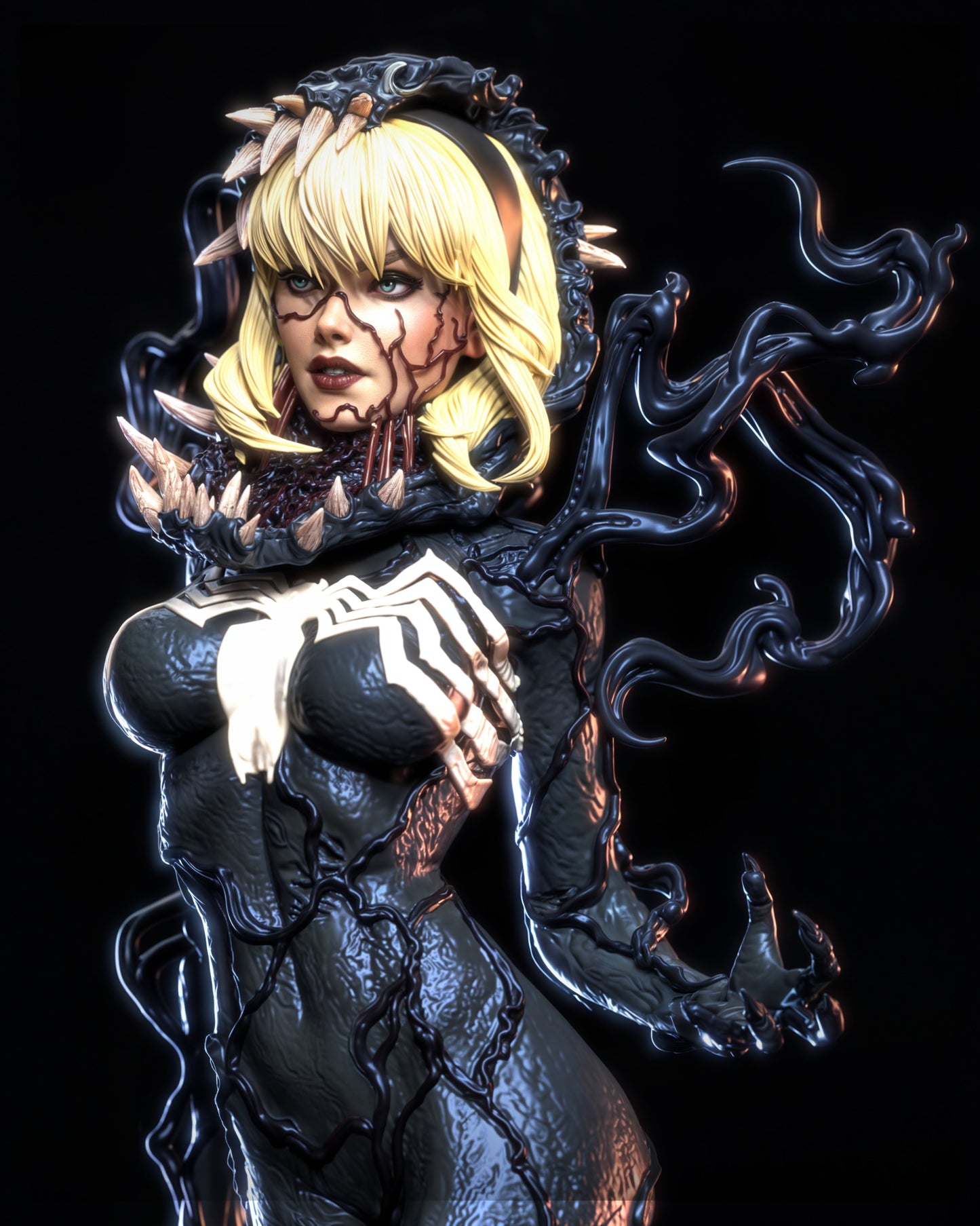 Gwenom - CA 3D Studios - Dark Forge Arts