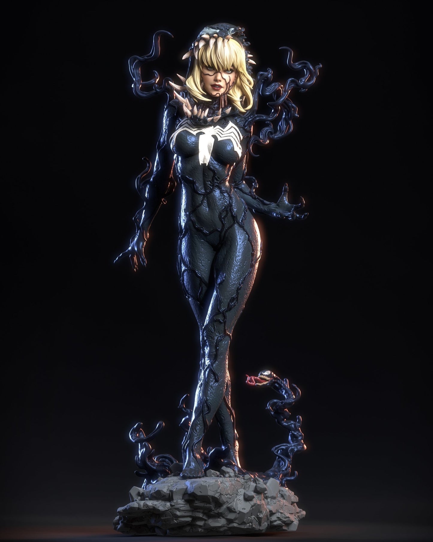 Gwenom - CA 3D Studios - Dark Forge Arts