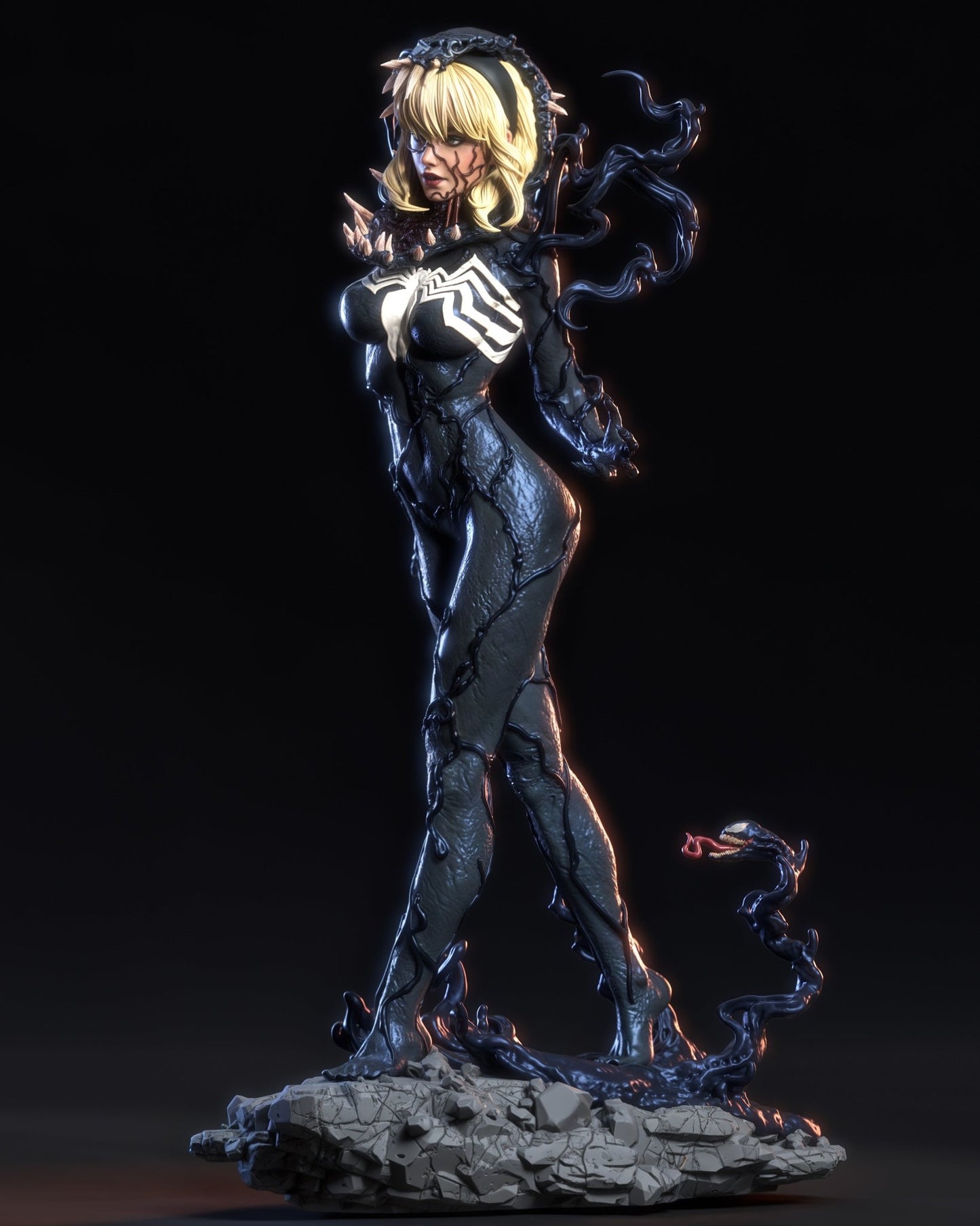 Gwenom - CA 3D Studios - Dark Forge Arts
