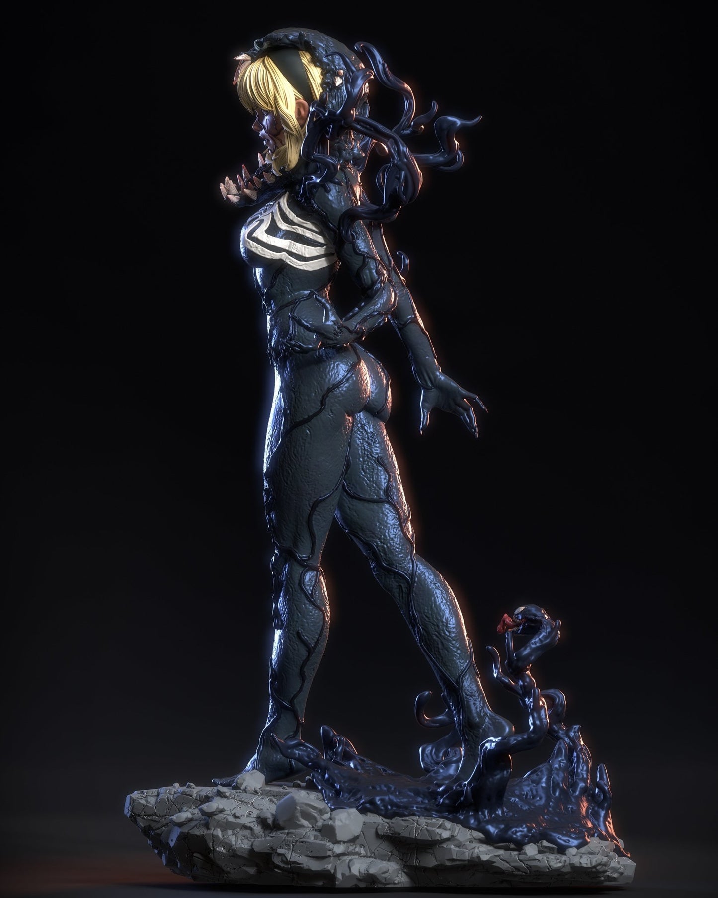 Gwenom - CA 3D Studios - Dark Forge Arts