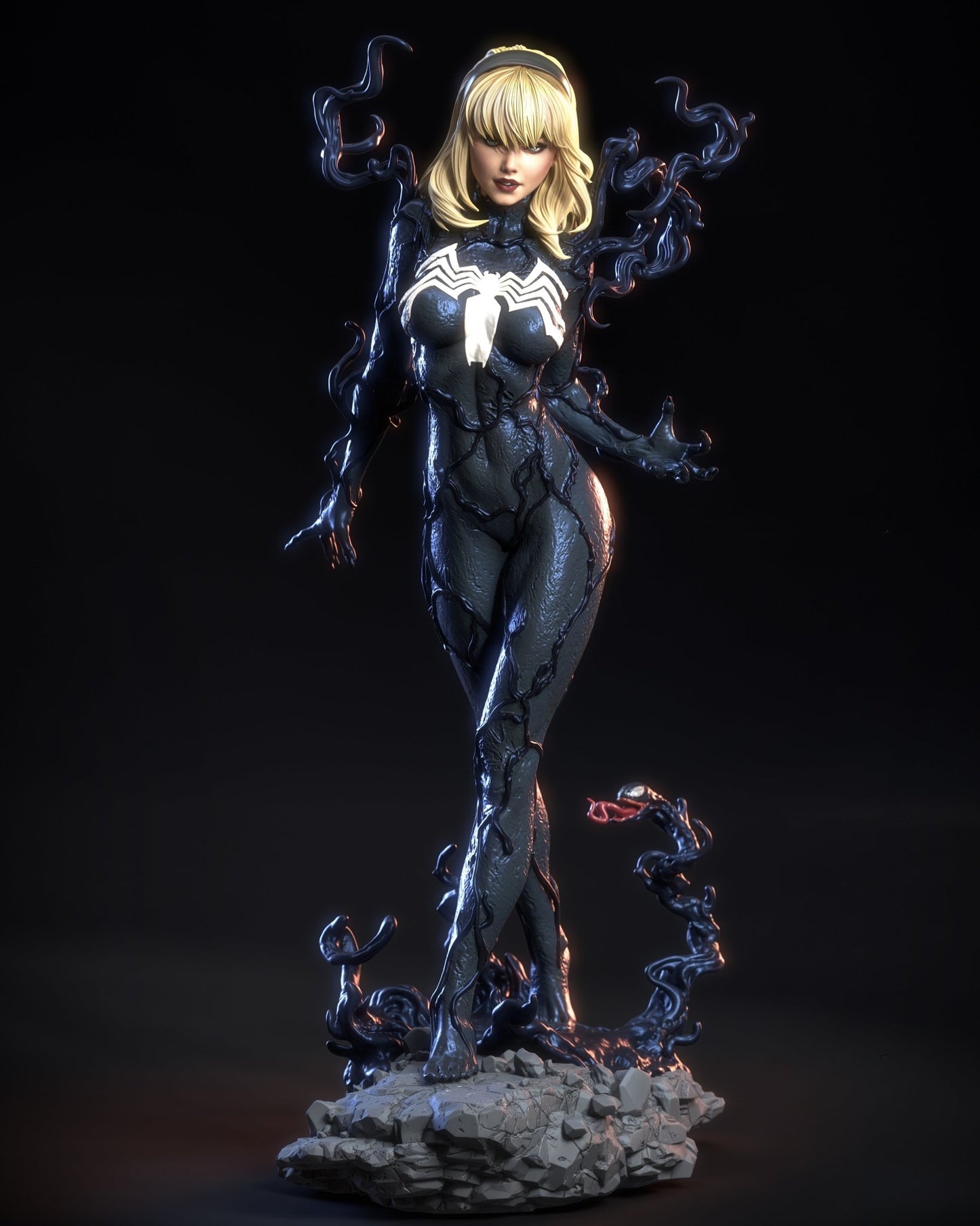 Gwenom - CA 3D Studios - Dark Forge Arts