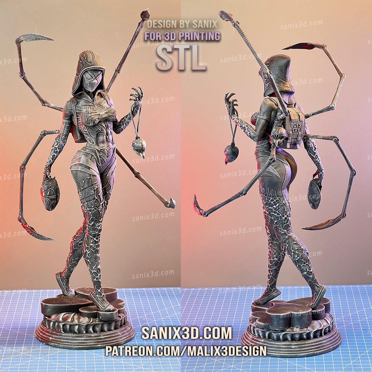 Gwenom - Sanix3D - Dark Forge Arts