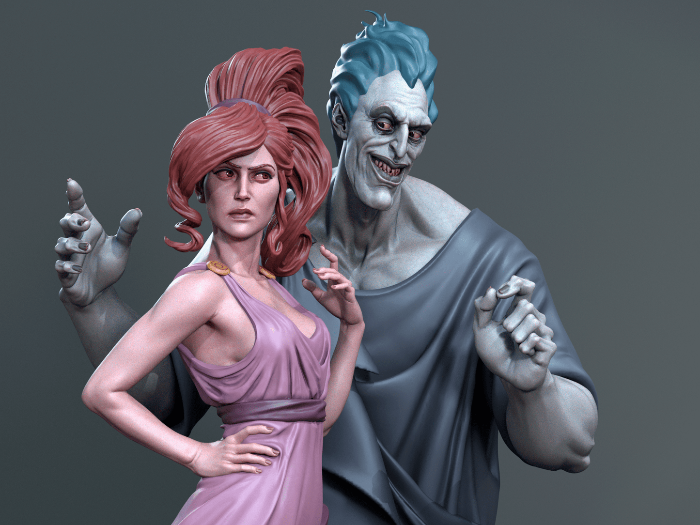 Hades Diorama - CA 3D Studios - Dark Forge Arts