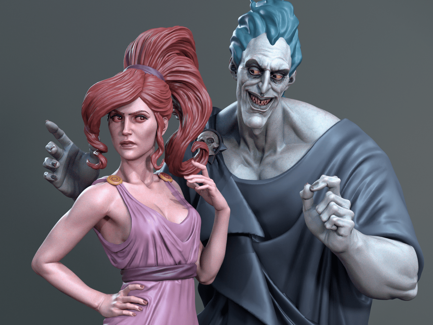 Hades Diorama - CA 3D Studios - Dark Forge Arts
