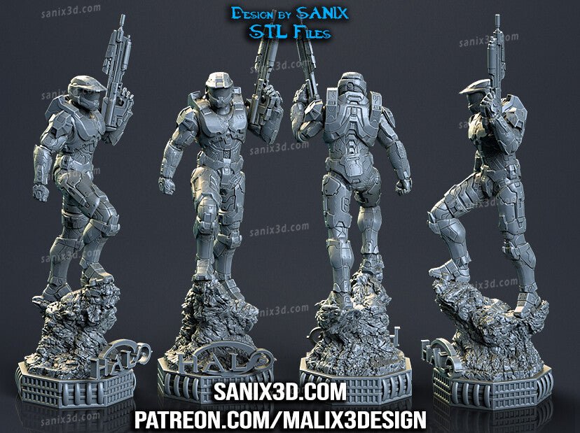 Halo - Sanix3D - Dark Forge Arts