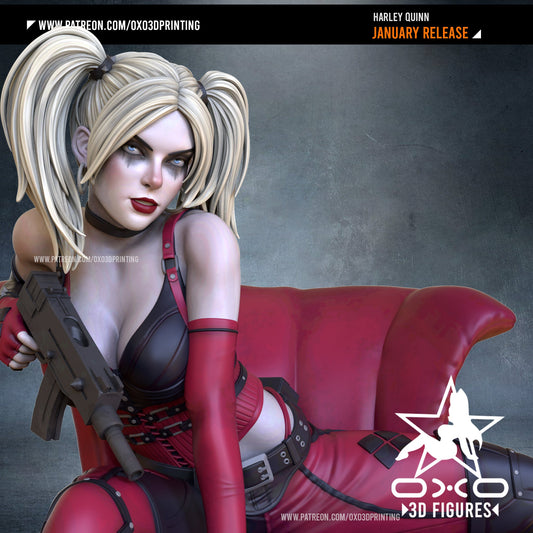 Harley Quinn - OXO3D - Dark Forge Arts