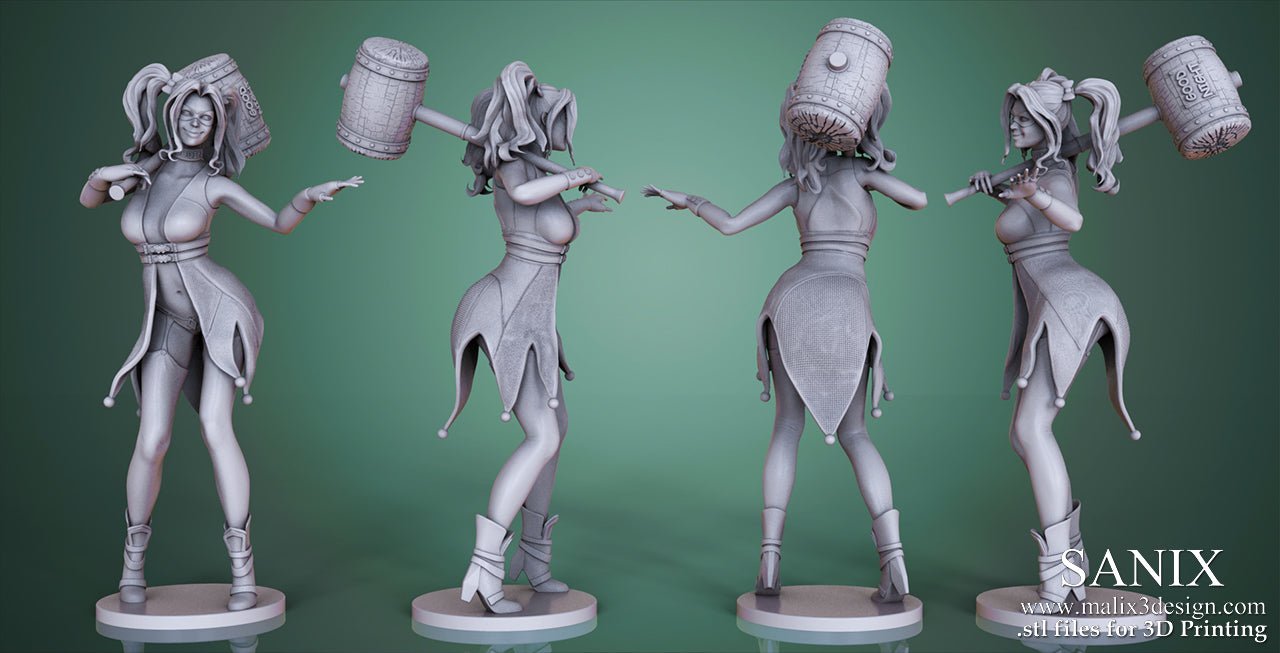 Harley Quinn - Sanix3D - Dark Forge Arts