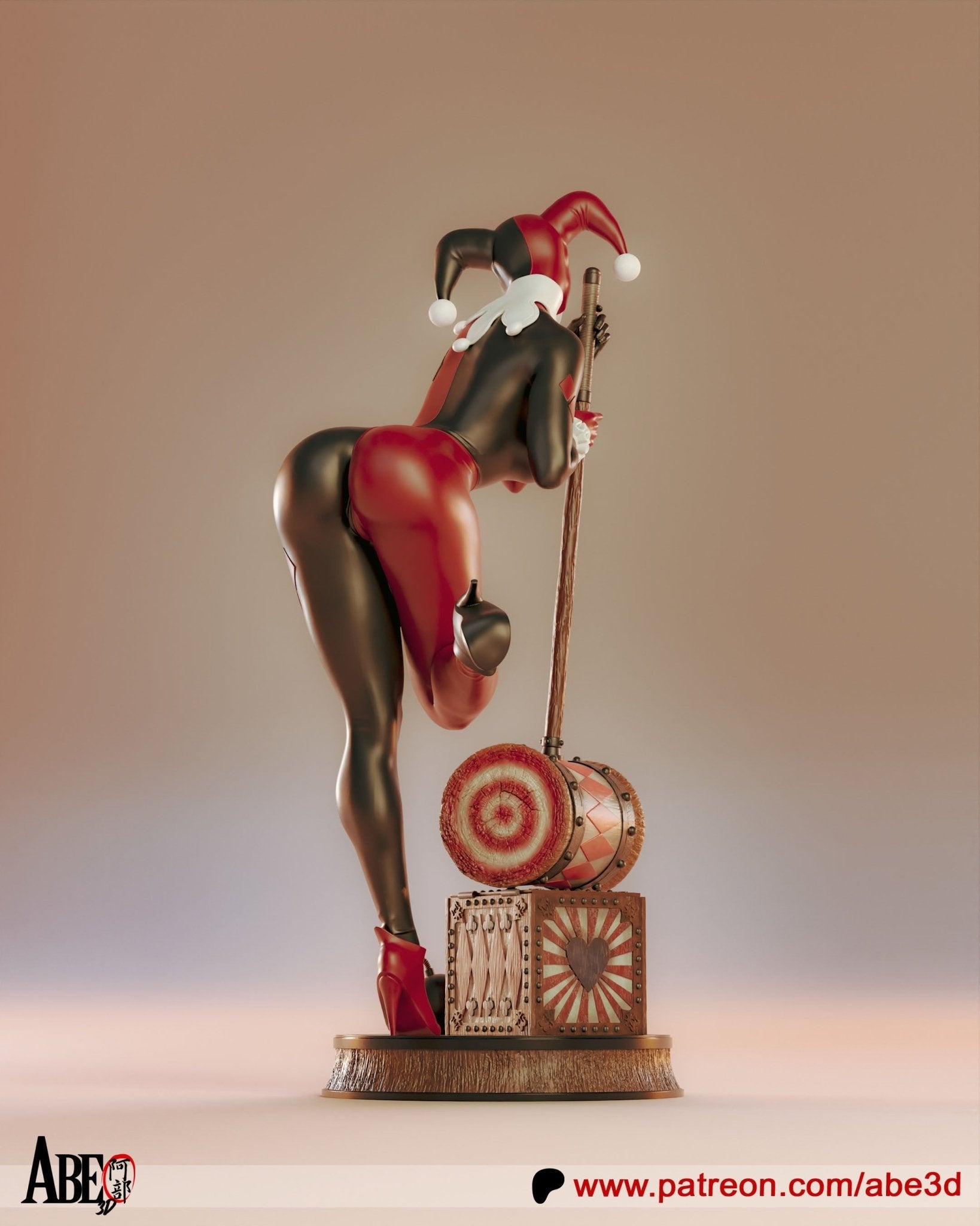 Harley Quinn v1 - Abe3D - Dark Forge Arts