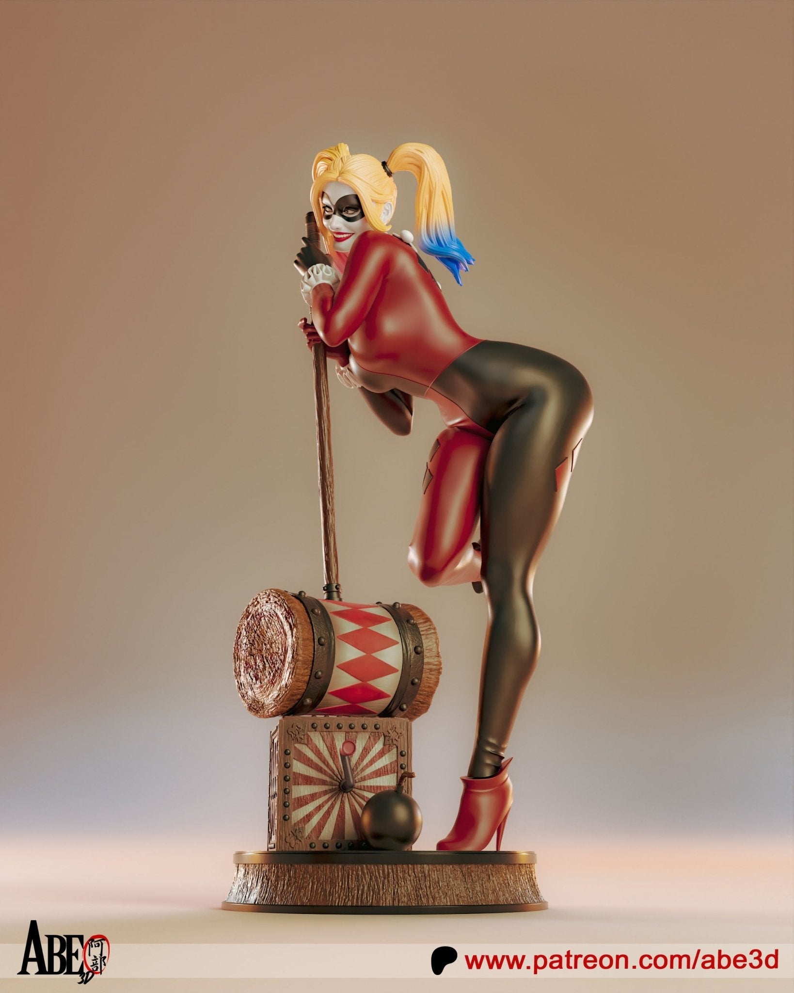 Harley Quinn v1 - Abe3D - Dark Forge Arts