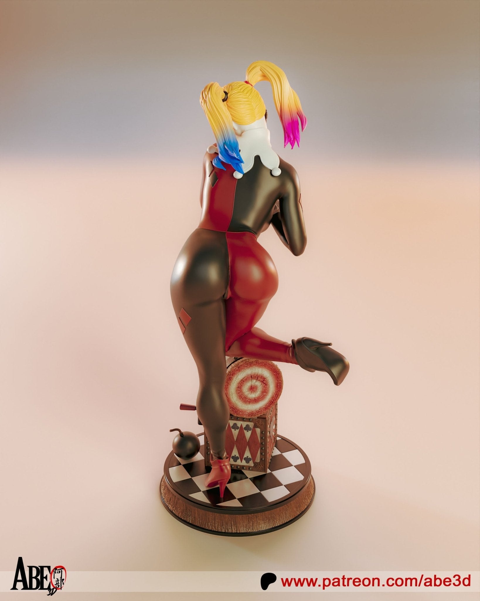 Harley Quinn v1 - Abe3D - Dark Forge Arts