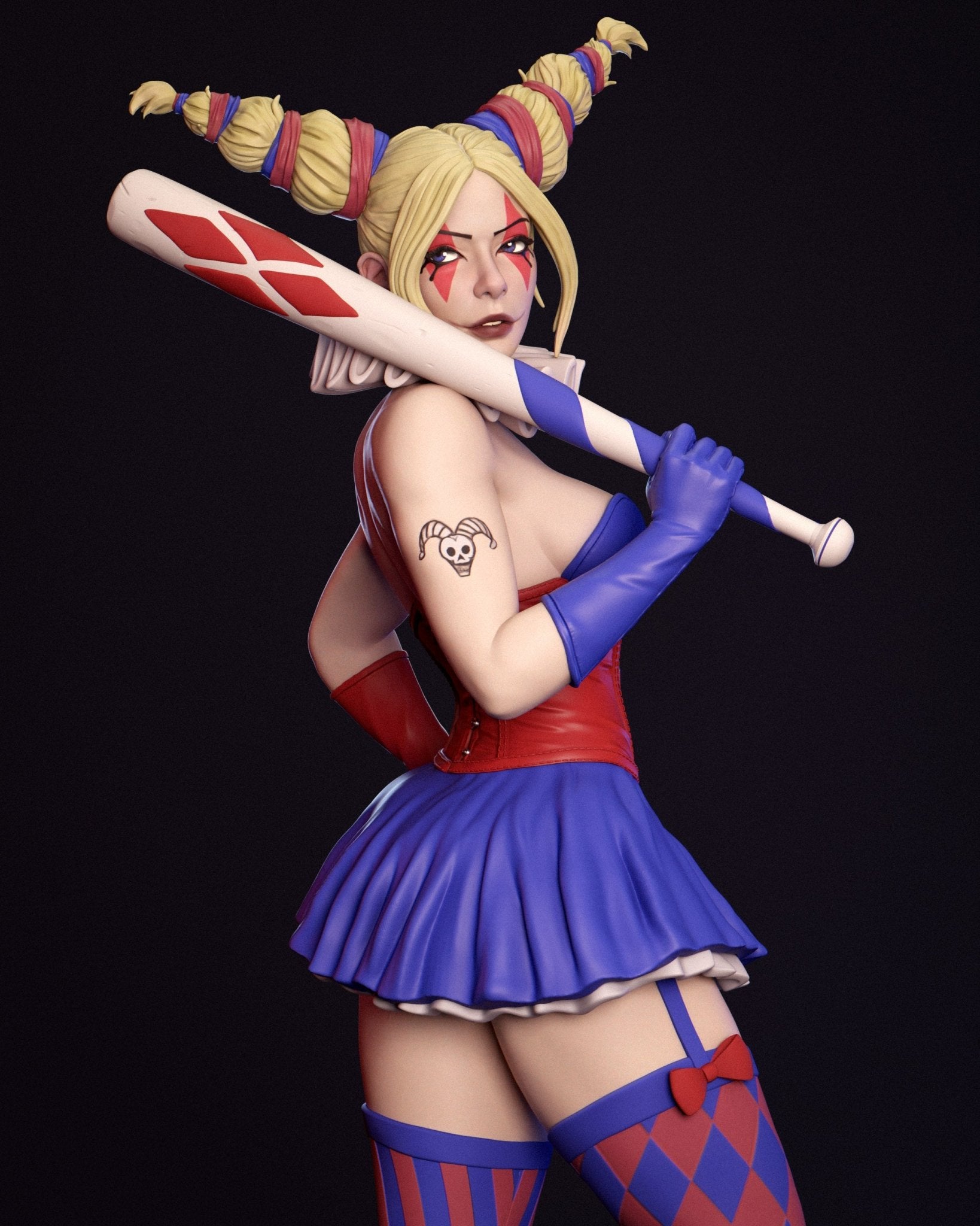 Harley Quinn v2 - Abe3D - Dark Forge Arts