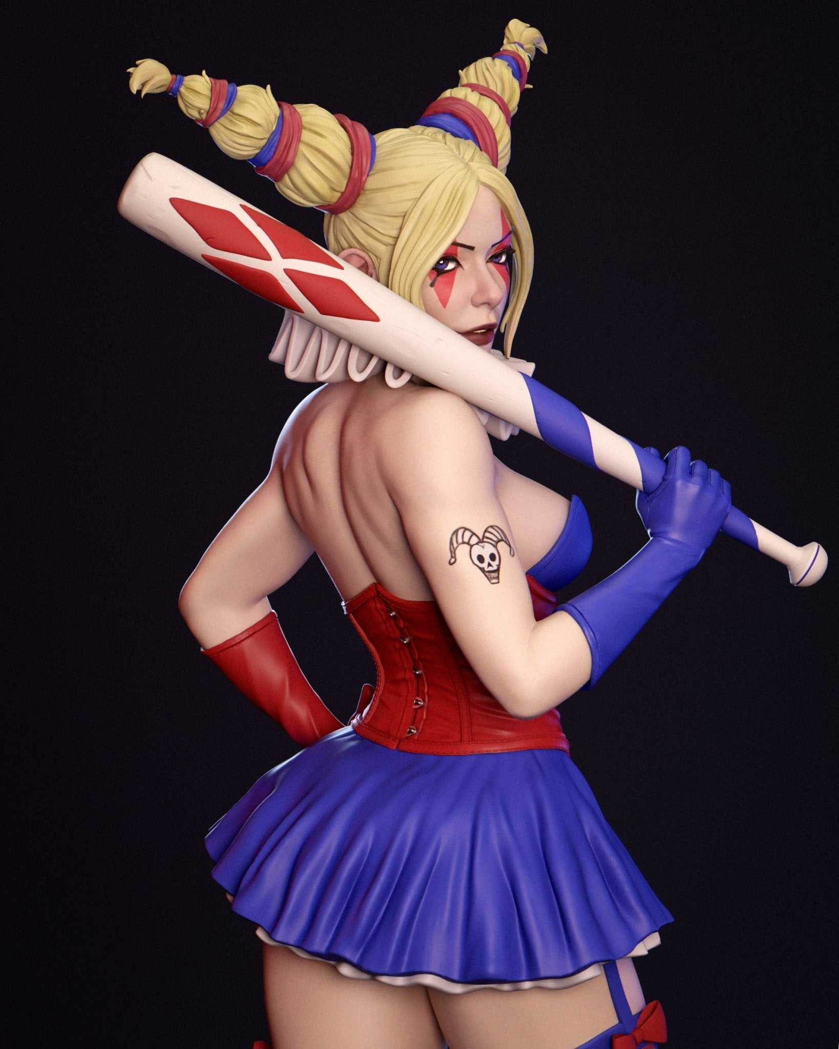Harley Quinn v2 - Abe3D - Dark Forge Arts