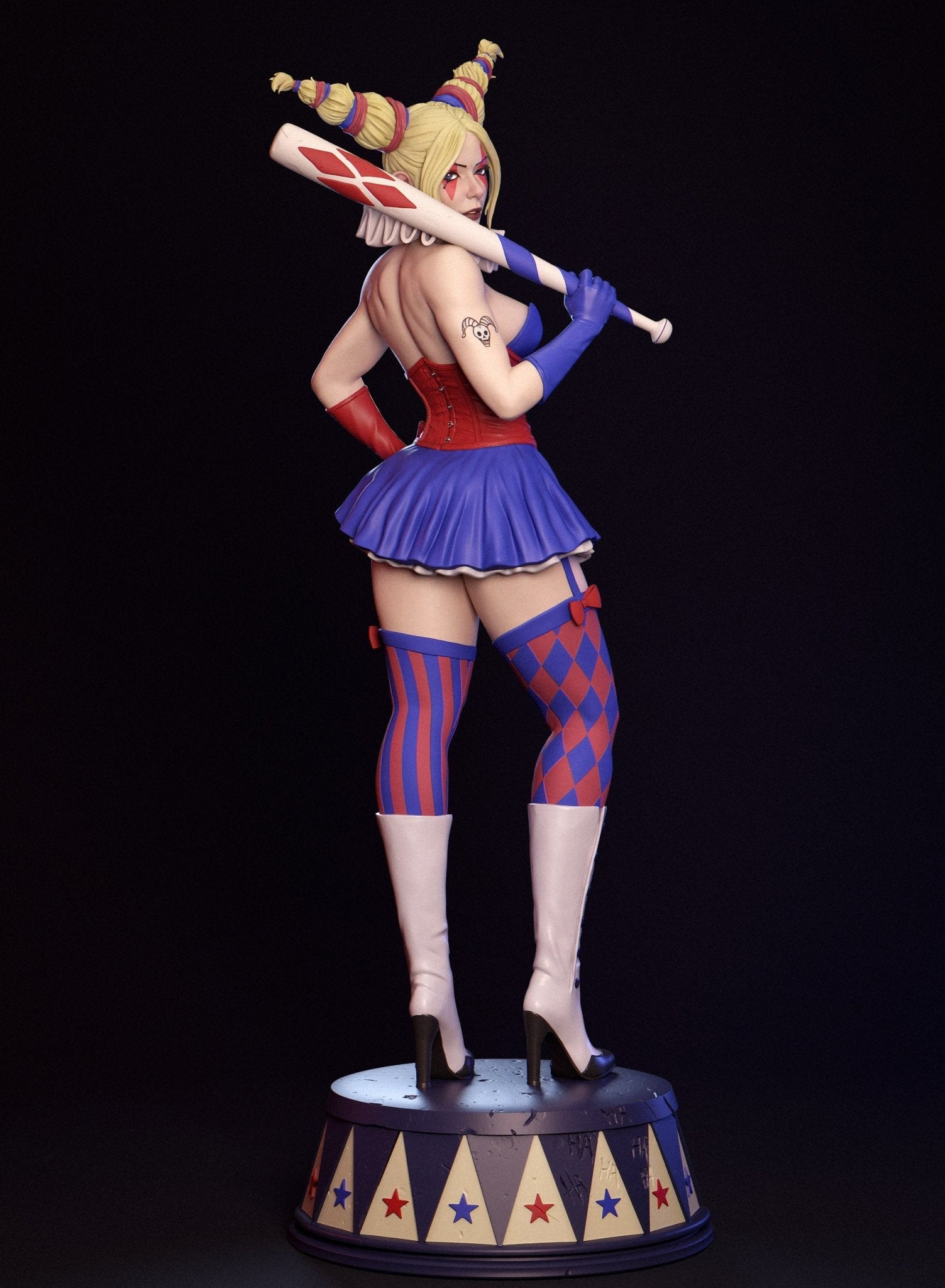 Harley Quinn v2 - Abe3D - Dark Forge Arts