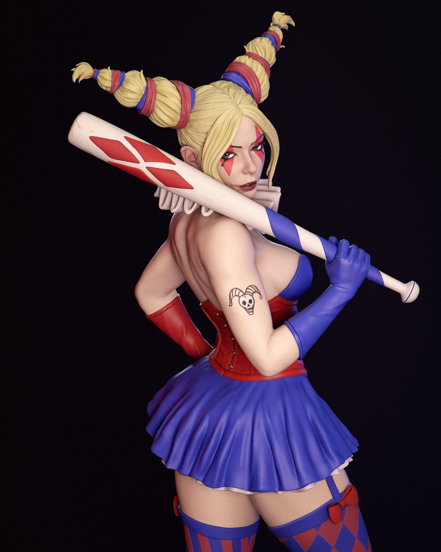 Harley Quinn v2 - Abe3D - Dark Forge Arts