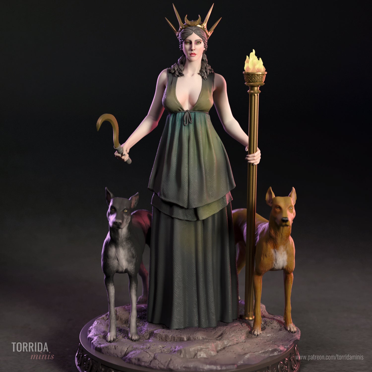 Hekate - Torrida Minis - Dark Forge Arts