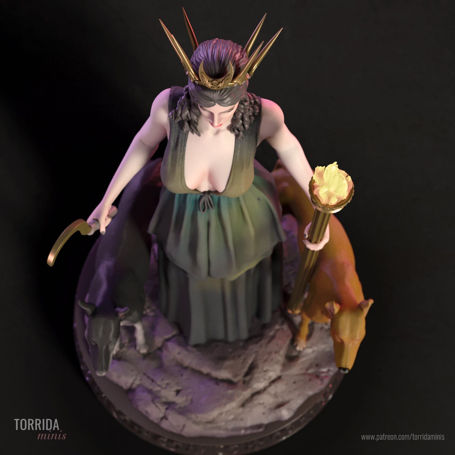 Hekate - Torrida Minis - Dark Forge Arts