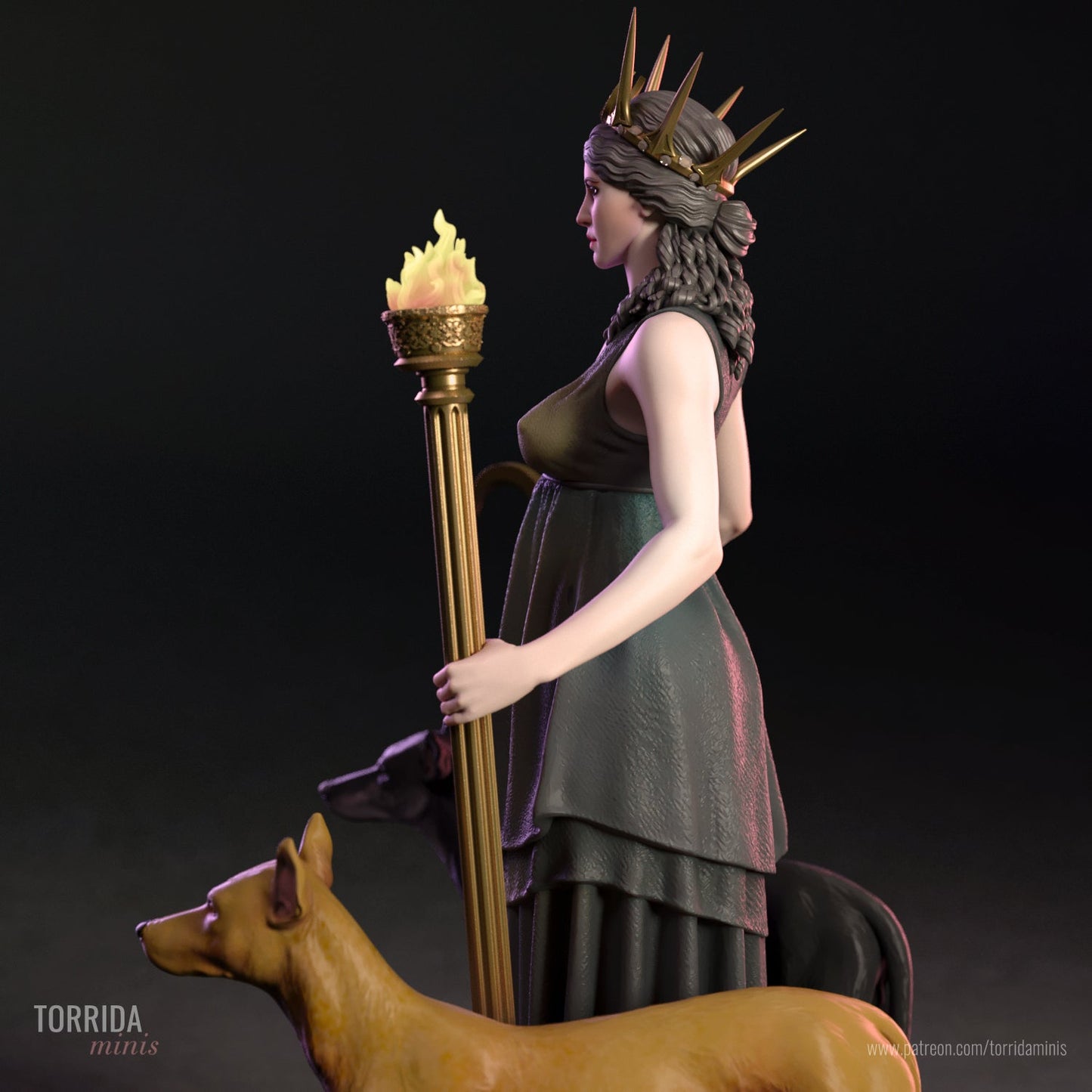 Hekate - Torrida Minis - Dark Forge Arts