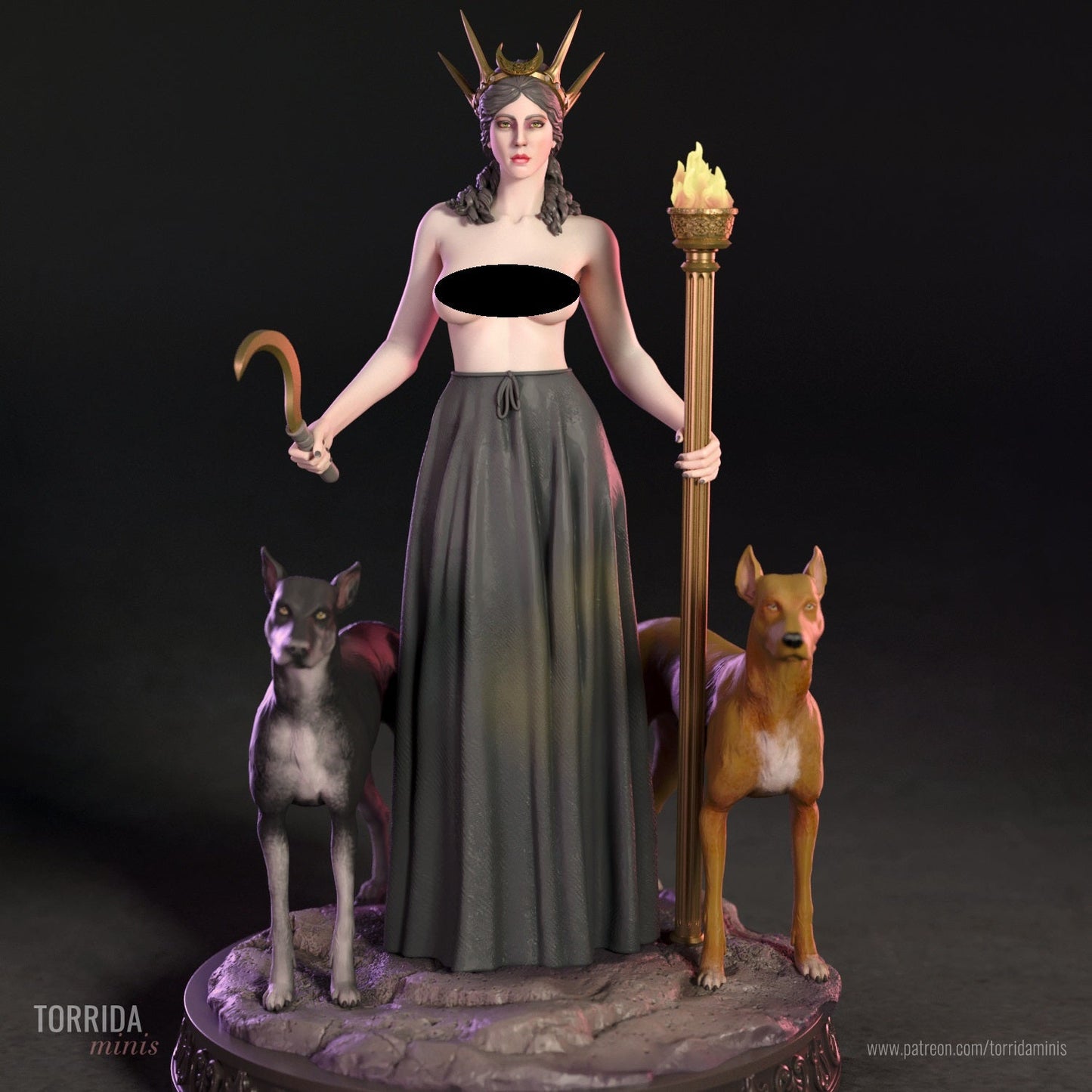 Hekate - Torrida Minis - Dark Forge Arts