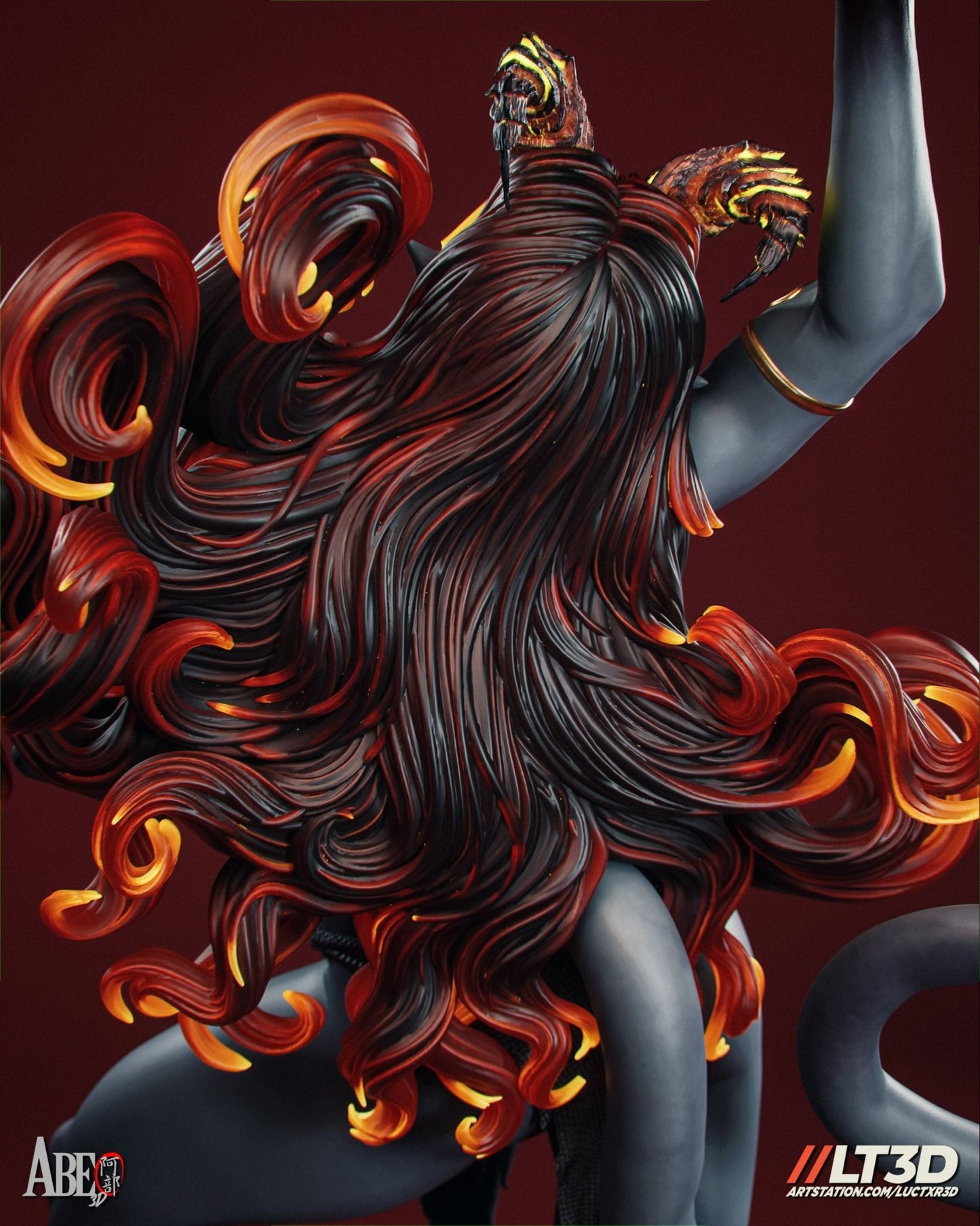 Hell Sonja - Abe3D - Dark Forge Arts