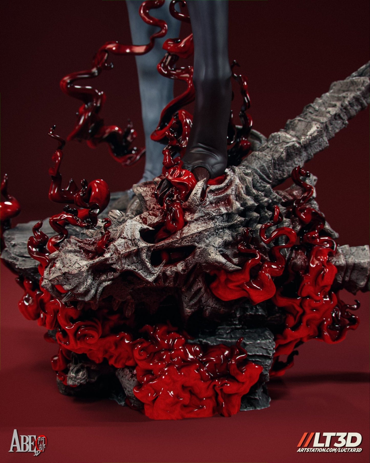 Hell Sonja - Abe3D - Dark Forge Arts