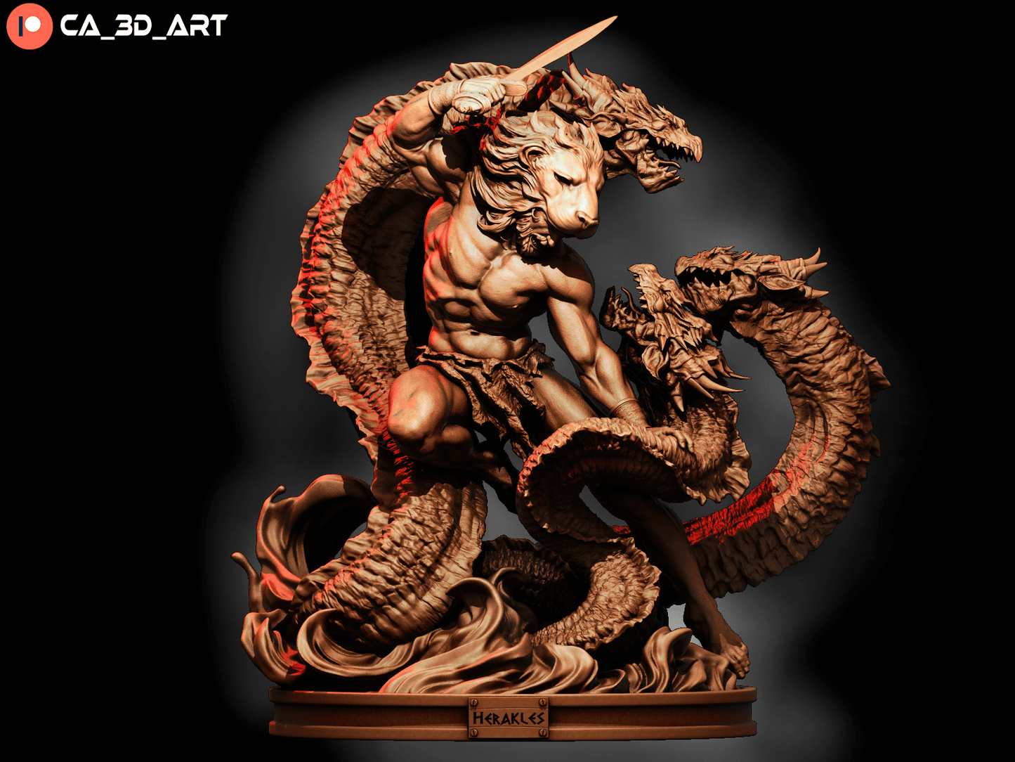 Hercules - CA 3D Studios - Dark Forge Arts