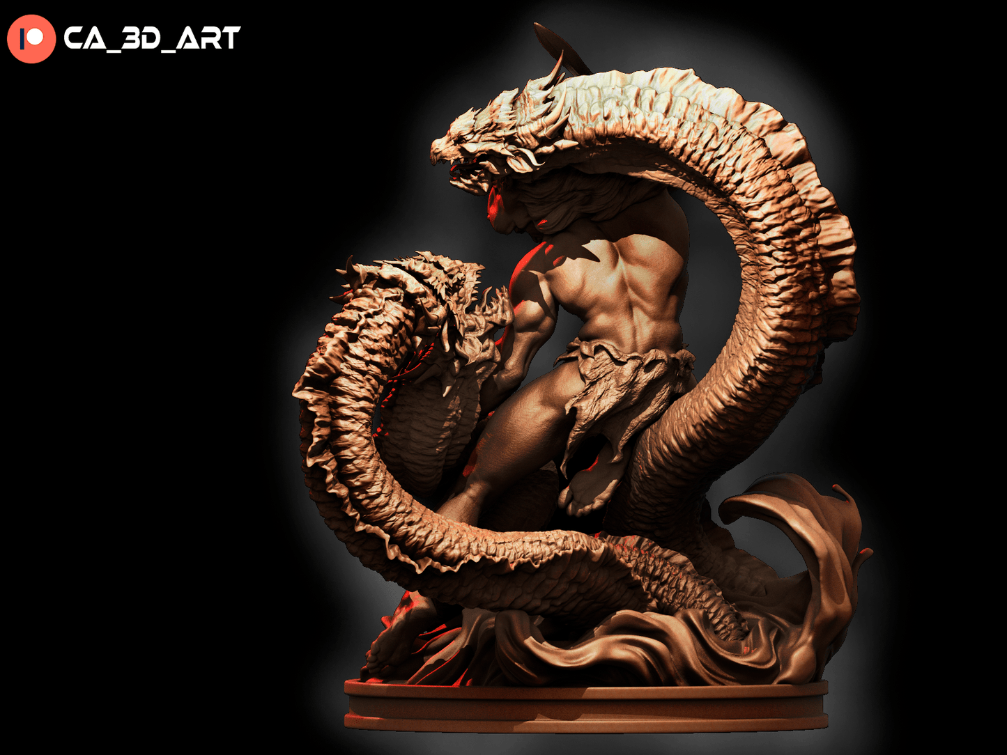Hercules - CA 3D Studios - Dark Forge Arts