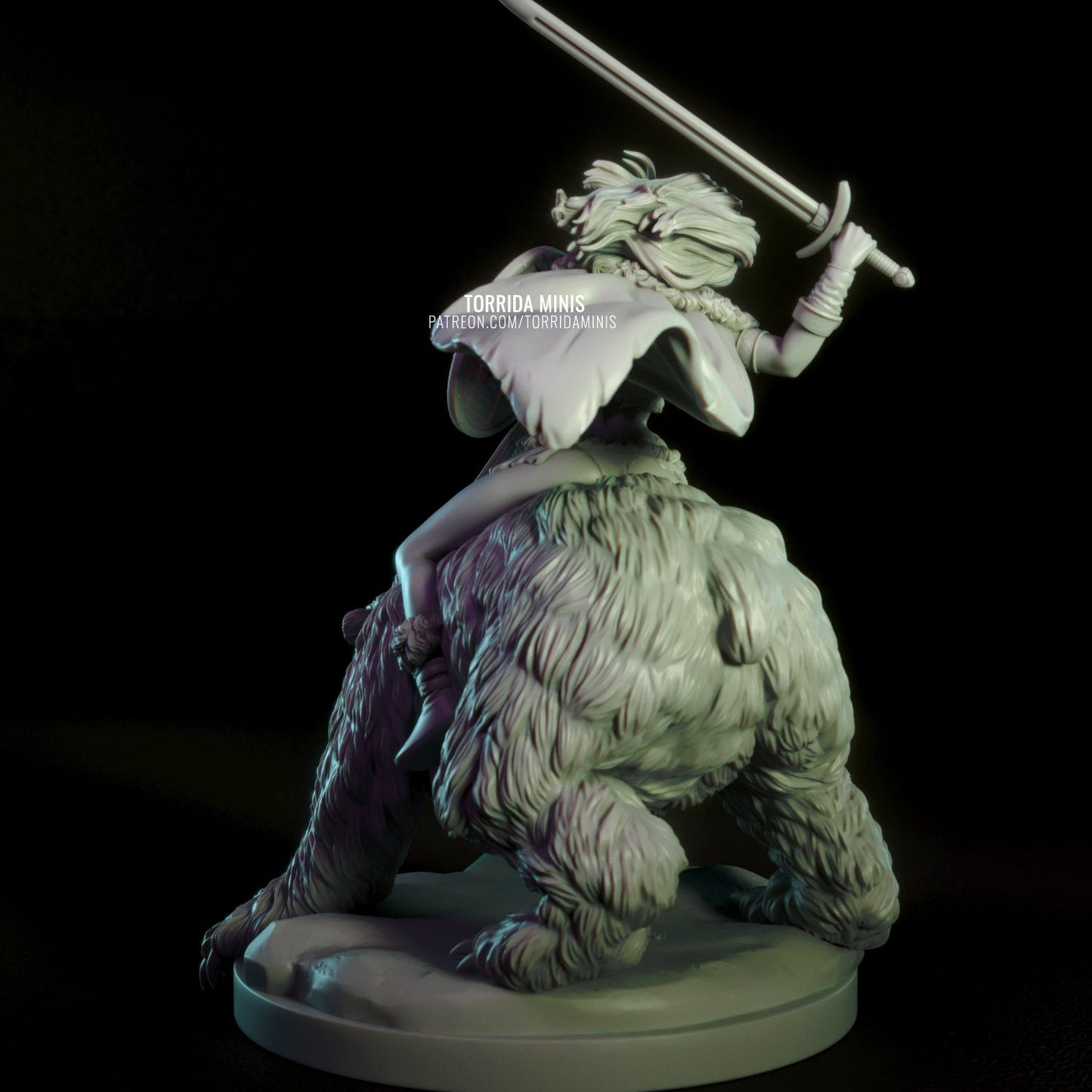 Hilde the Barbarian - Torrida Minis - Dark Forge Arts