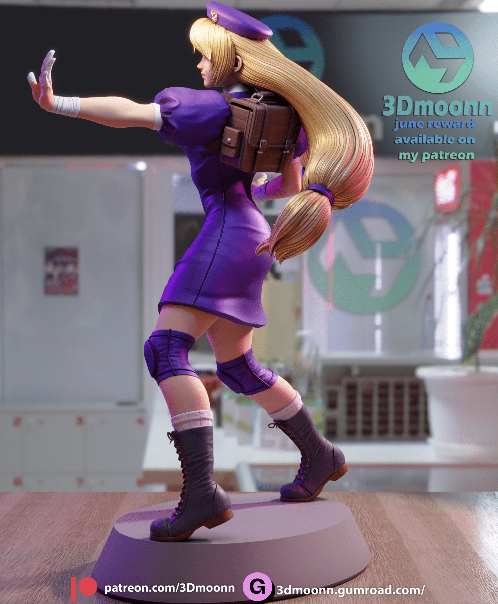 Hinako - 3DMoonn - Dark Forge Arts