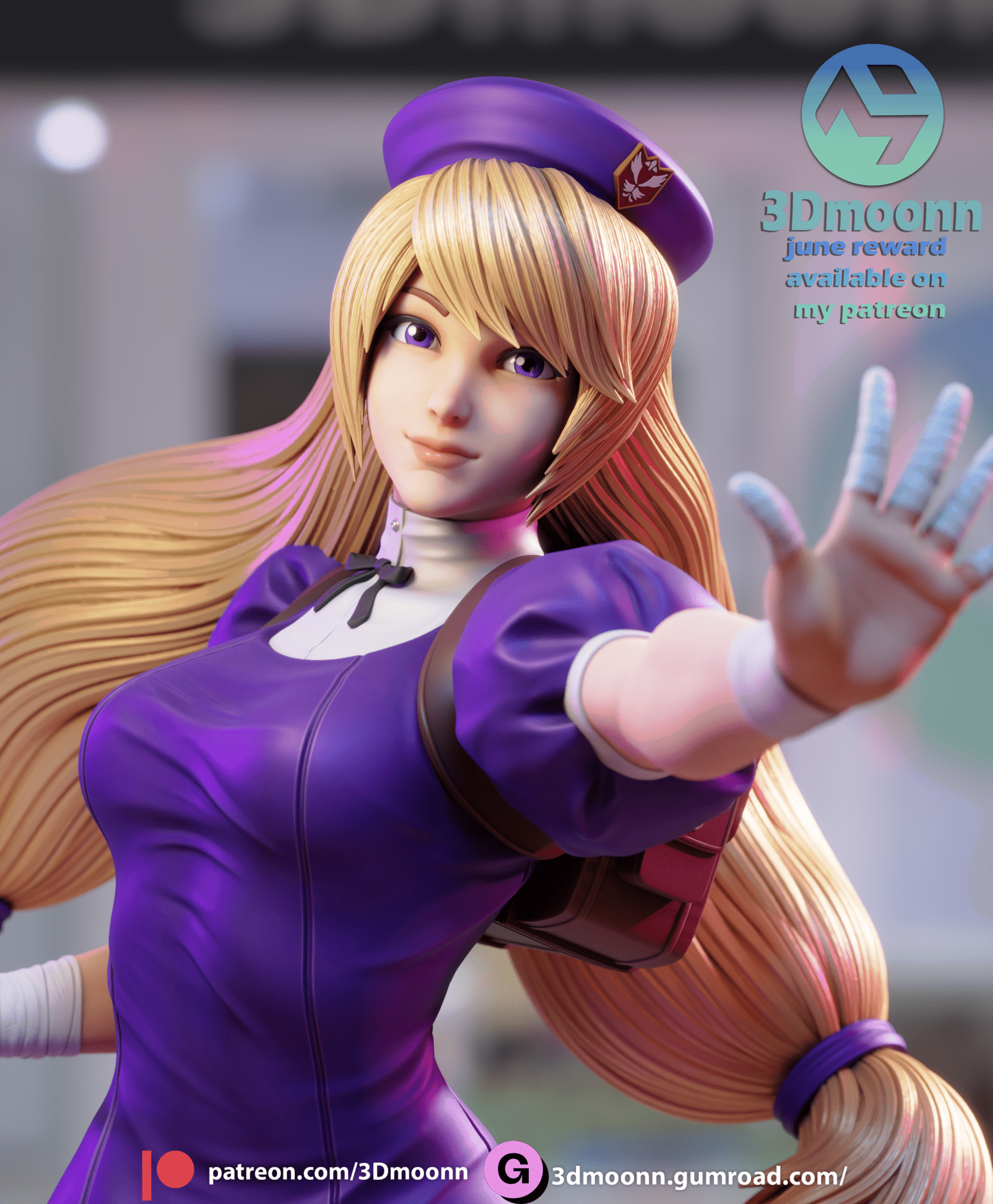 Hinako - 3DMoonn - Dark Forge Arts