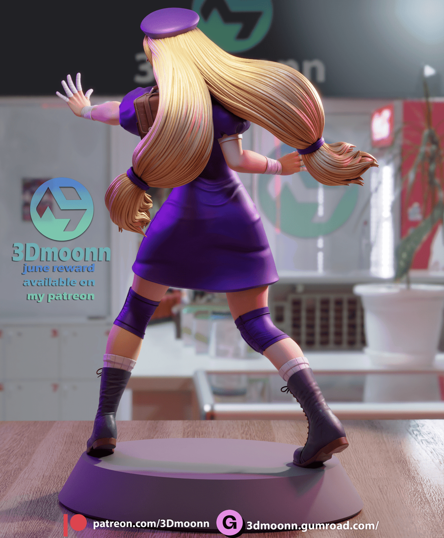 Hinako - 3DMoonn - Dark Forge Arts