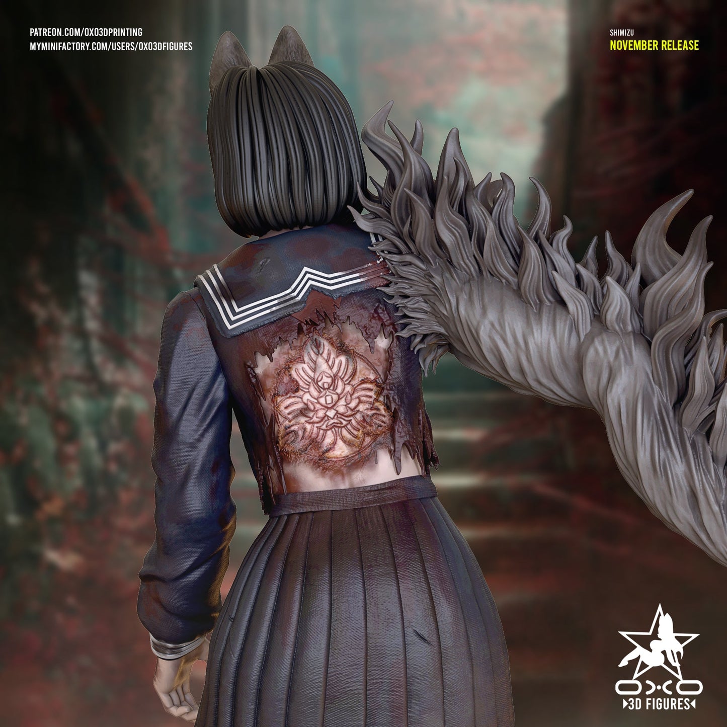 Hinako - OXO3D - Dark Forge Arts