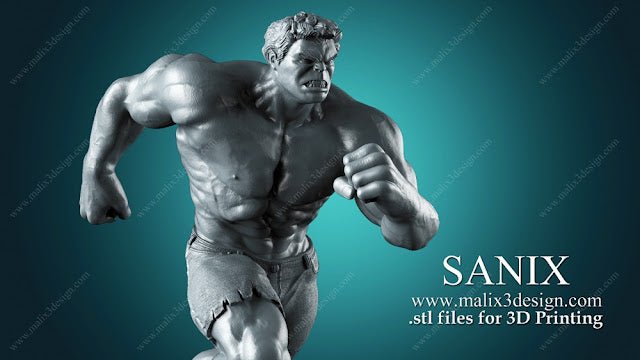 Hulk - Sanix3D - Dark Forge Arts