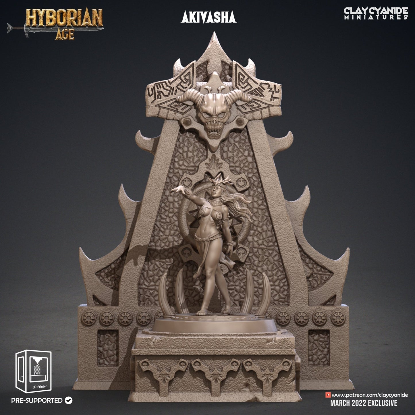 Hyborian Age - ClayCyanide - Dark Forge Arts