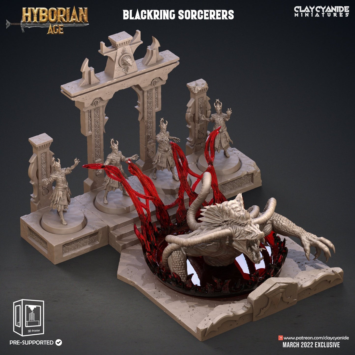 Hyborian Age - ClayCyanide - Dark Forge Arts