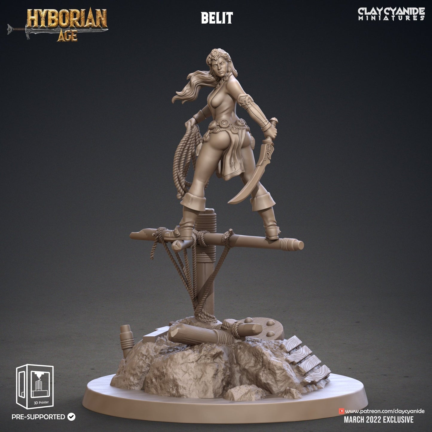 Hyborian Age - ClayCyanide - Dark Forge Arts