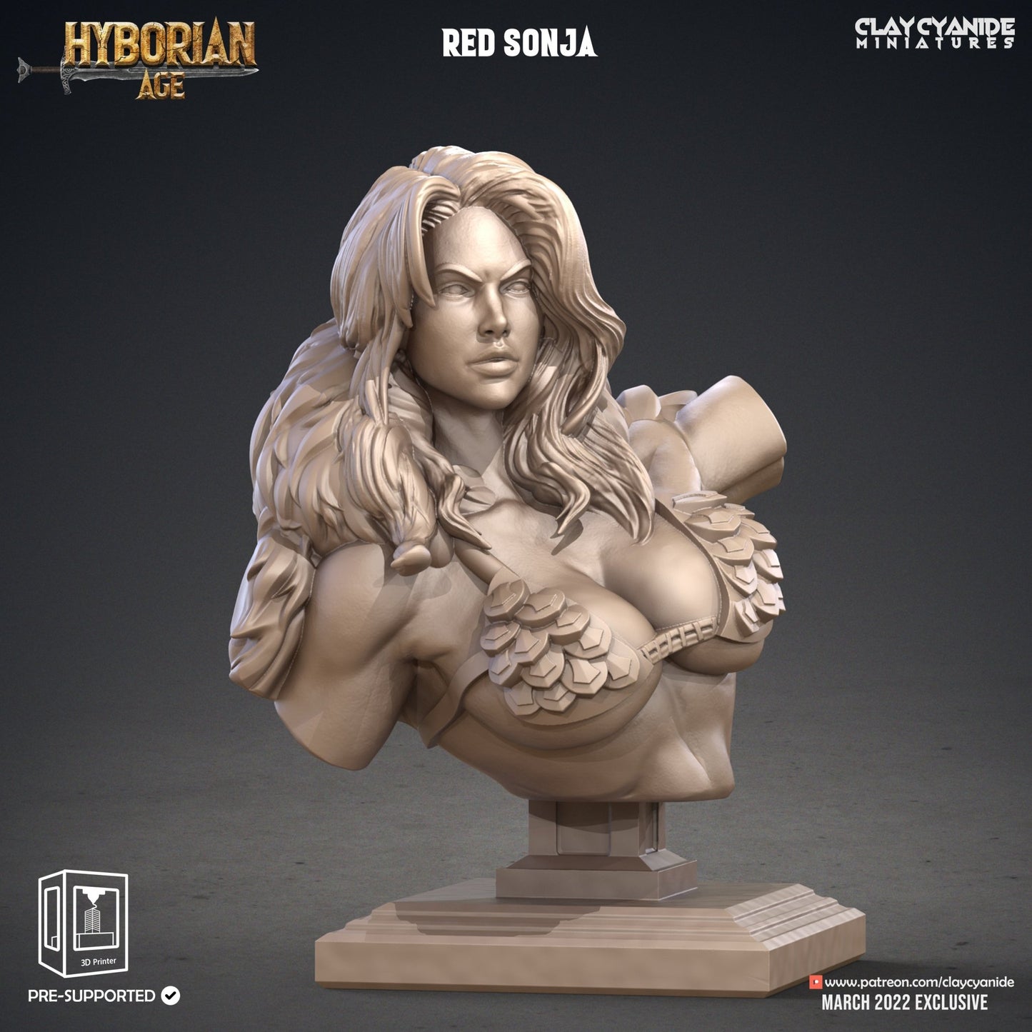Hyborian Age - ClayCyanide - Dark Forge Arts