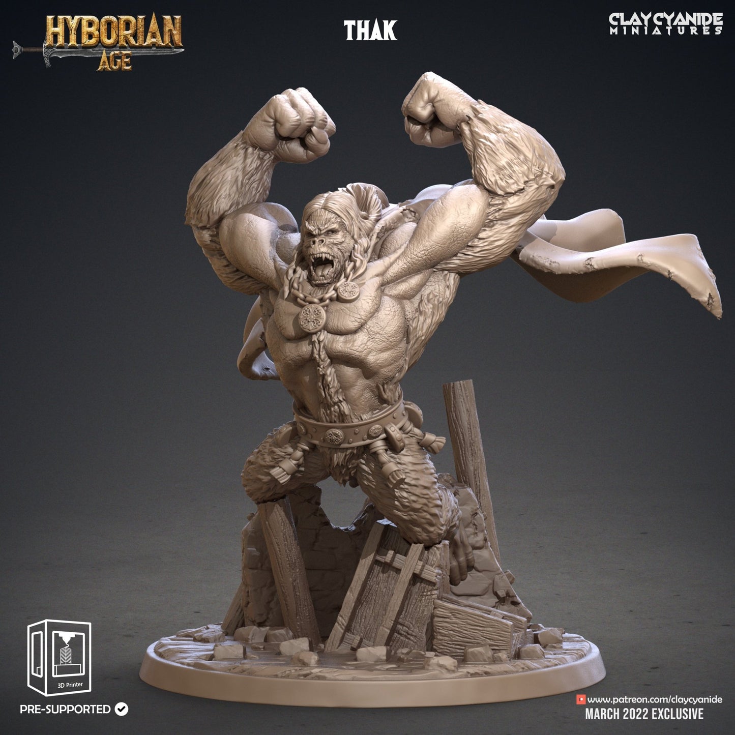 Hyborian Age - ClayCyanide - Dark Forge Arts