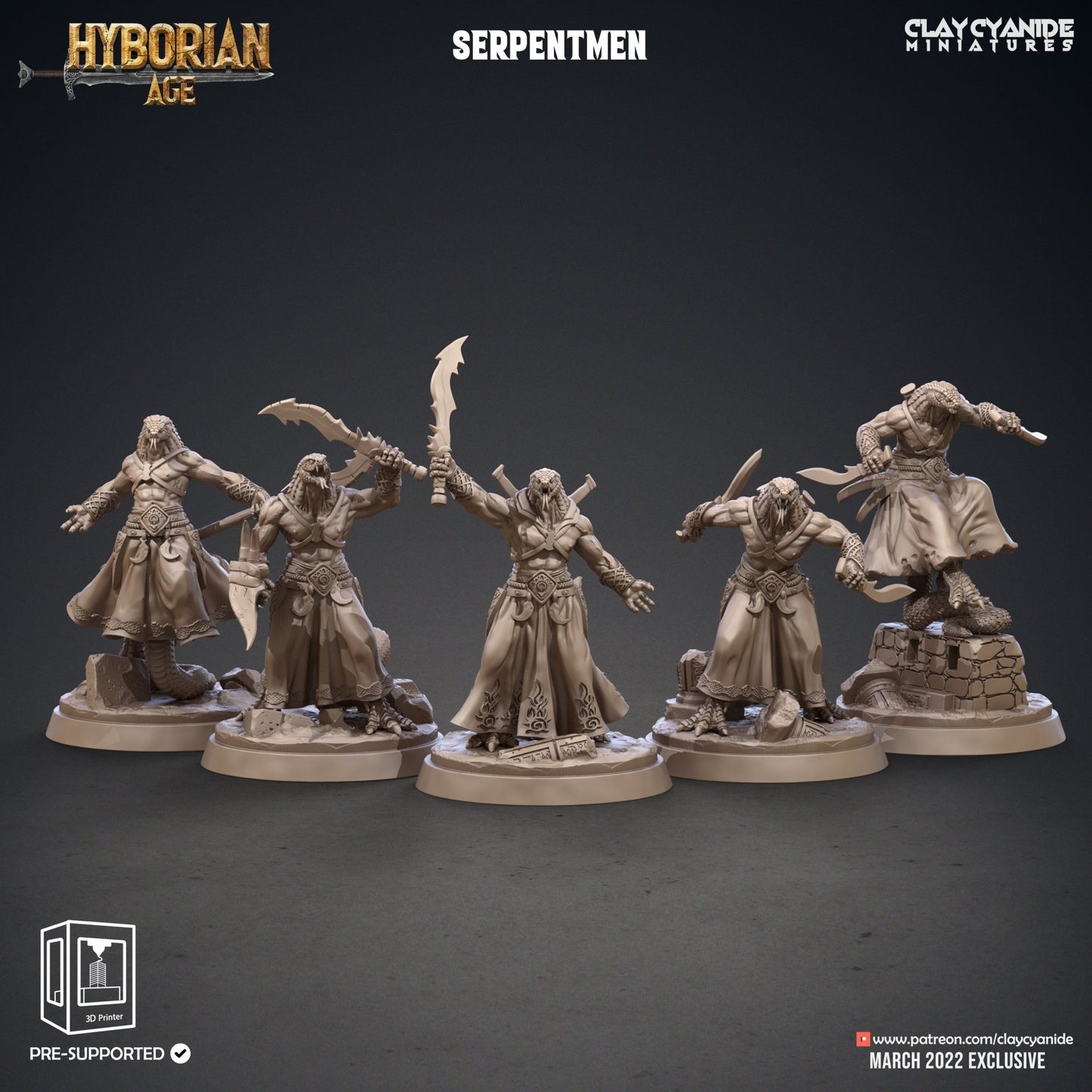 Hyborian Age - ClayCyanide - Dark Forge Arts