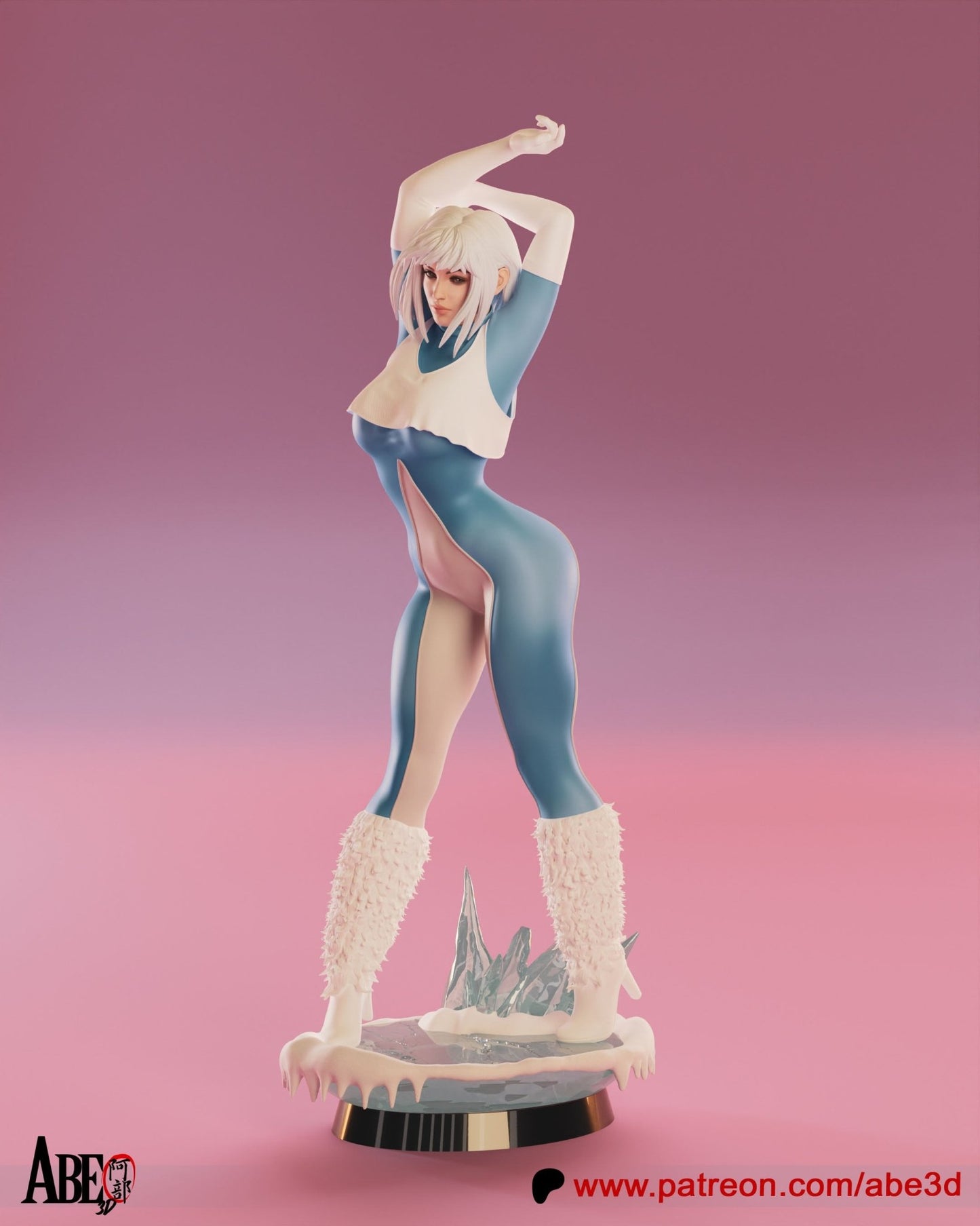 Ice - Abe3D - Dark Forge Arts