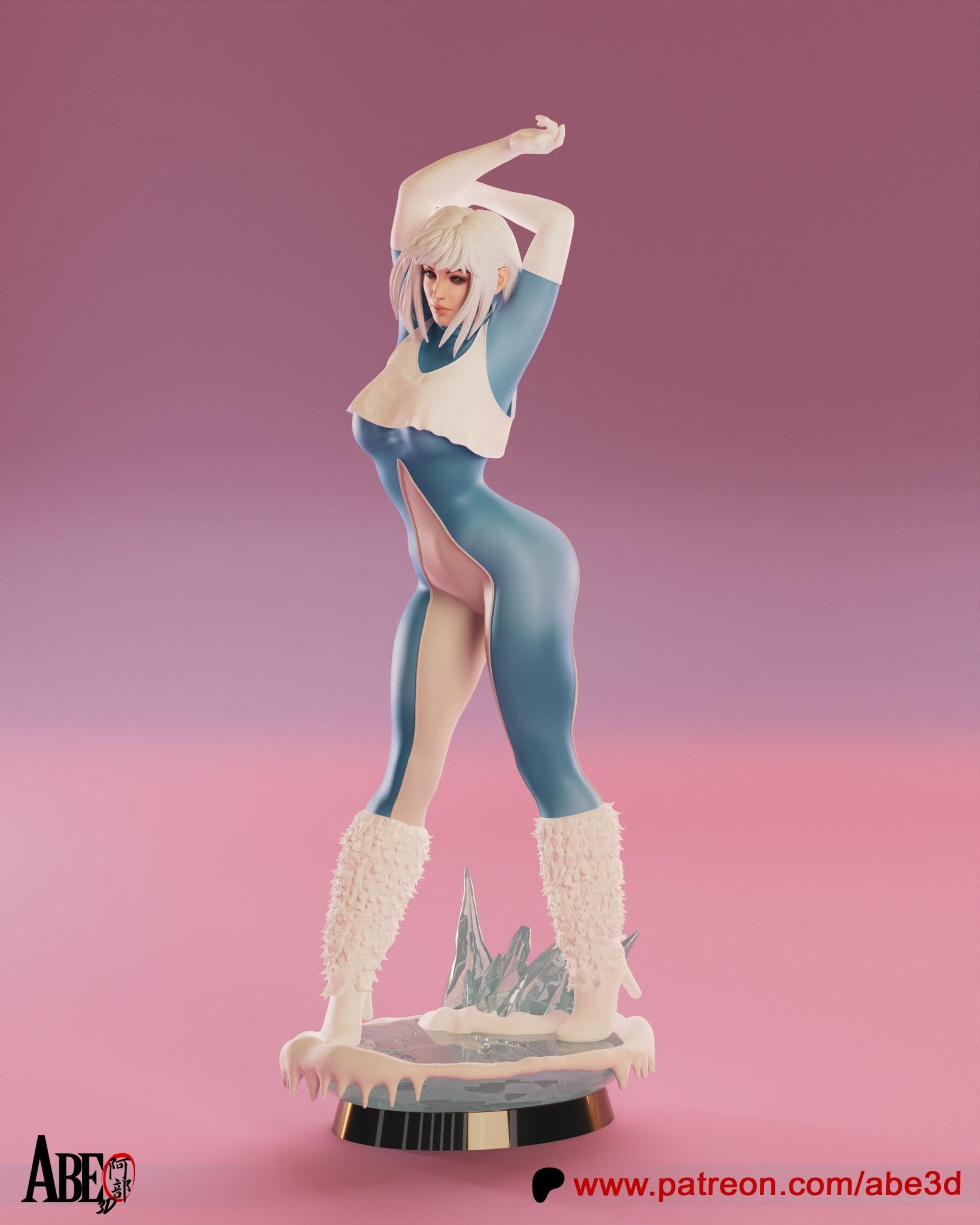 Ice - Abe3D - Dark Forge Arts