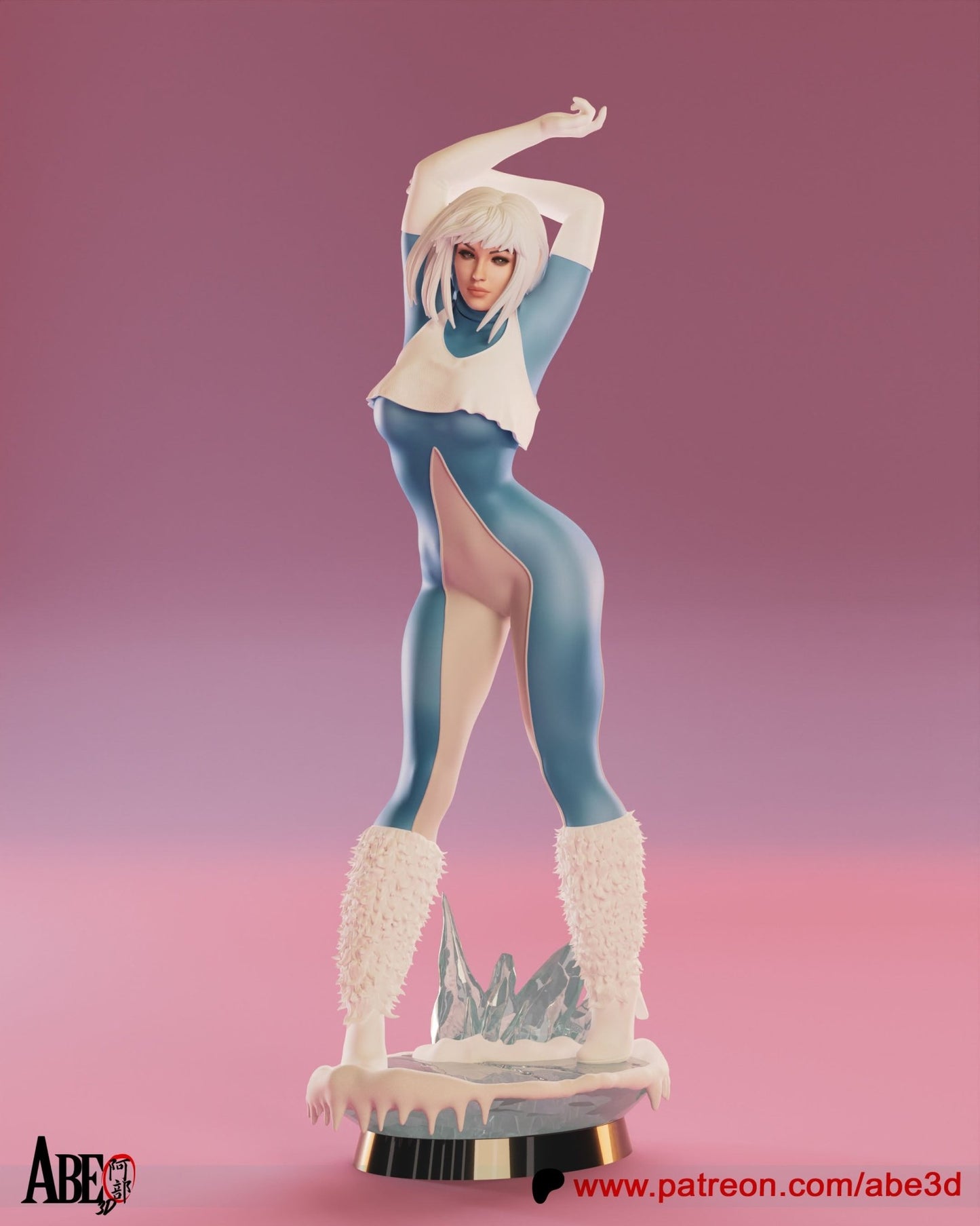 Ice - Abe3D - Dark Forge Arts