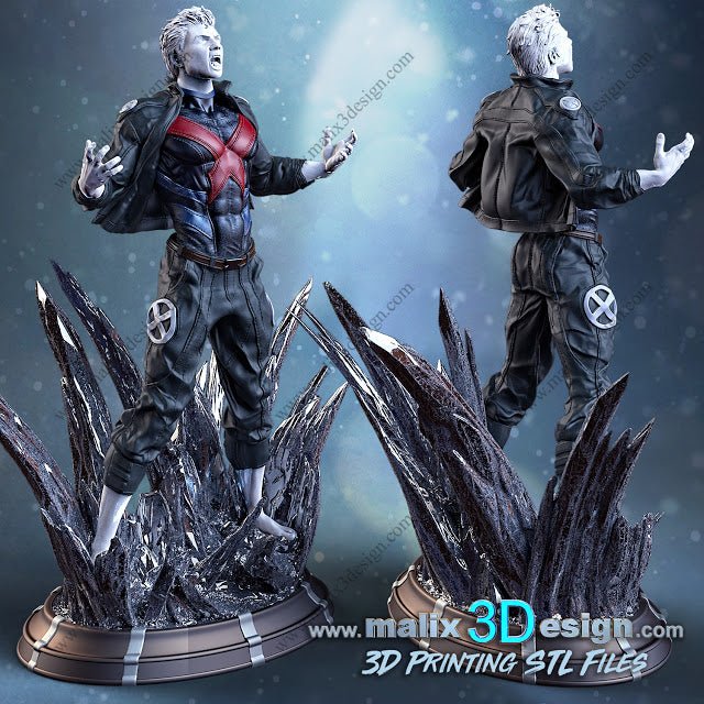 Iceman - Sanix3D - Dark Forge Arts